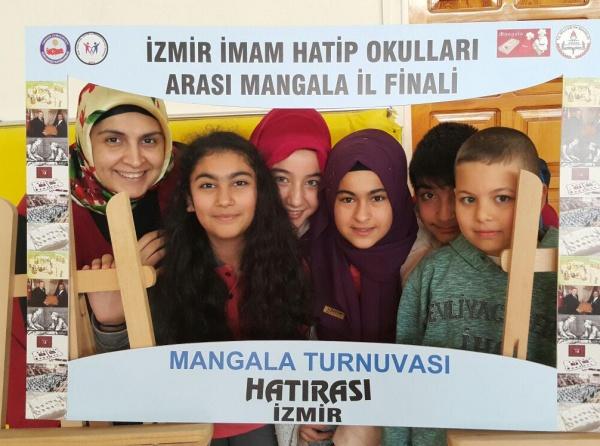 İzmir İmam Hatip Okulları arası Mangala turnuvasına katıldık. 